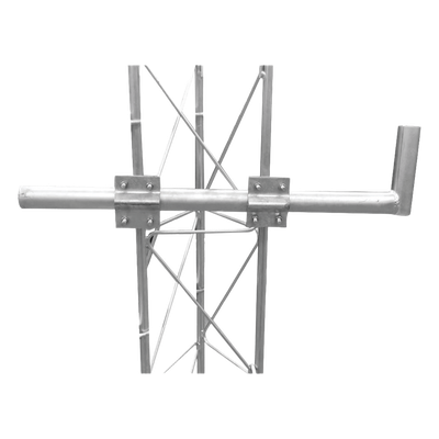 SBL-UNI-1G - Brazo de Montaje para Antena / Acero ASTM A36 / Inmersión en Caliente / Largo 84 cm (2.76 ft) / Tubo 1-1/4" Ced.30