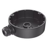DS-1280ZJ-DM18(BLACK) - Caja de Conexión para Exterior / Aleación de Aluminio y Acero / Carga Máxima 4.5 kg / Dimensiones Compactas 111 x 42 mm / Tratamiento Antidesgaste
