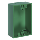 KIT-71100A-G - Caja trasera de montaje color verde para estaciones de parada STOPPER