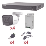 KH1080P4BW - Hikvision KH1080P4BW kit de videovigilancia Alámbrico 4 canales