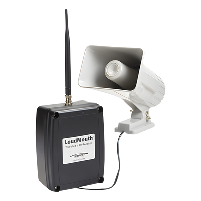 LM-600ANALOG - Sistema de Voceo Inalámbrico / Doble Banda VHF/UHF / Bocina 30 W / Amplificador 8 W / Montaje en Pared / 110 VCA