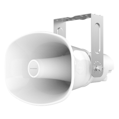 GSC3518HS - GSC3518HS,  Bocina IP/SIP/Onvif para voceo, audio HD, 50W, 26 dBA, PoE in/out, 3 micrófonos, Exteriores IP66