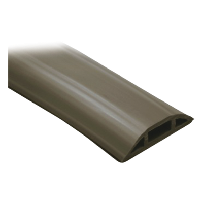 FLEXIDUCTHO-BR - Canaleta flexible / PVC autoextinguible / Media caña / 2.5m (8.2 ft) / 100kg carga / -20°C a +80°C