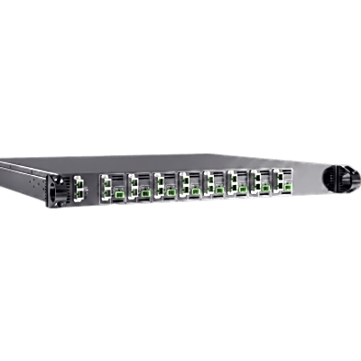 305-1004 - Secondary Hub / 8 Remotes / 48V DC Power / SC/APC Duplex Fiber / 17.5" (444 mm) Rackmount / 2-Year Warranty