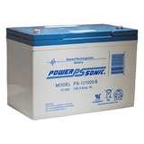 PS-121000-B - Batería de Respaldo AGM/VRLA / 12V / 100AH / Vida Útil 10-12 Años / Terminales B (M6) / Certificación UL