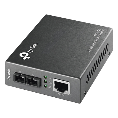 MC110CS - TP-Link Omada MC110CS convertidor de medio 100 Mbit/s 1310 nm Monomodo Negro