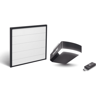 KIT-DOOR-209 - KIT COMPLETO Incluye /Puerta D/ Garage / APDOOR 20x9 Pies / Imitacion madera / Insulada / Interfase ACCESSWIFI / Extension ACCESSEXTRAILC /Motor FS1000M / 1/2HP / Fuerte/Silencioso/Luz LED/Motor DC .