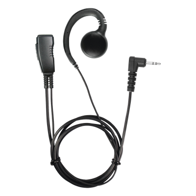 LMC-1GH63 - Micrófono de Solapa / Estilo Gancho / Cable 30' (76cm) / Kevlar / PTT / 1-Pin Motorola