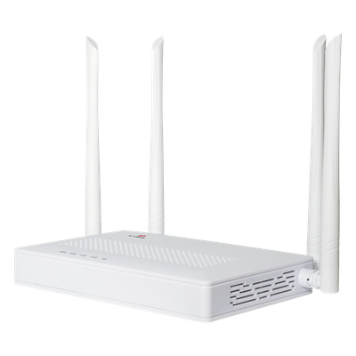 V2802-DAC - ONU Dual GPON/EPON / Wi-Fi Doble Banda 2.4 y 5 GHz / EasyMesh / 2 Puertos LAN Gigabit / AC1200 / 4 Antenas 5 dBi
