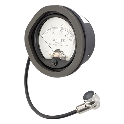 RPK43-4 - Kit de Carátula-Medidor / 100 Watt / 30 µA / 1400 Ohm / Diámetro 89 mm / Compatible con Wattmetro Bird 43