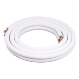 38K253 - Kit de tubería / 1 / 4"  y 5 / 8 " / Capacidad para minisplit AUFIT / 2 a 3 Toneladas / Cinta aislante / Accesorios / Longitud de 4 metros