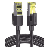 80421 - Cable Ethernet / Cat7 / F/FTP / 10 Gbps / 600 MHz / 1 m (3.28 ft) / Malla Nylon