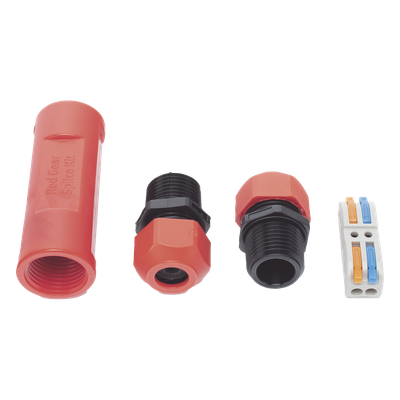 RG-1126 - Kit de empalme para cable detector de calor / Intemperie / Empalme impermeable / Conectores de alivio de tensión