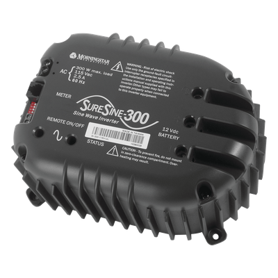 SI-300-115V-UL - Inversor de Onda Sinusoidal Pura / 300 W / 12 VCC a 110 VCA / 85-90% Eficiencia / UL / Uso Industrial