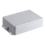 TXG-01-551 - Gabinete para Exterior / IP65 / 220 x 160 x 100 mm / ABS / -20 a 60 °C / Orejas de Montaje Integradas