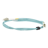 FJ2-LCLC5L-02AQ - Jumper de Fibra Óptica / Multimodo 50/125 OM3 / LC-LC Duplex / OFNR / Aqua / 2 m (6.56 ft)