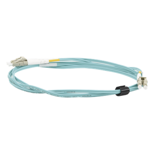 FJ2-LCLC5L-02AQ - Jumper de Fibra Óptica / Multimodo 50/125 OM3 / LC-LC Duplex / OFNR / Aqua / 2 m (6.56 ft)