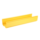 FR6X4YL10 - Canaleta para Cableado Estructurado / PVC Rígido / 6x4 Pulgadas / 3 m (9.8 ft) de Largo / Capacidad 3819 Cables / Color Amarillo