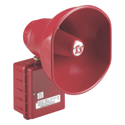 ASUP-024 - Altavoz amplificado / 30 Watts / 24 VCD / CSFM y UL contra incendios / Tipo 3R / 98.4 pies