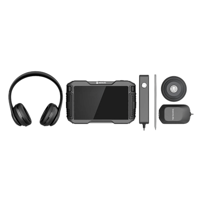 HM-AP21-AD21P - Detector Acústico de Fugas / Pantalla Táctil 7" 1024x600 / Frecuencia 150-7500 Hz / 4 Filtros Digitales / IP66/IP54 / Autonomía 11 h
