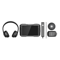 HM-AP21-AD21P - Detector Acústico de Fugas / Pantalla Táctil 7" 1024x600 / Frecuencia 150-7500 Hz / 4 Filtros Digitales / IP66/IP54 / Autonomía 11 h