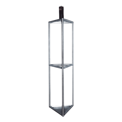 TG-2500-INOX - Electrodo de Puesta a Tierra / 2500A / Acero Inoxidable / Resistencia <2Ω / Brújula y Nivel Integrados