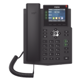 X3U - Teléfono IP / 6 Líneas SIP / Pantalla LCD Color 2.8" / Audio HD / Conferencia 3 Vías / Puertos Gigabit / PoE 802.3af