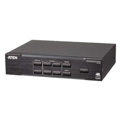 VP1420 - Matrix Switch de Presentación 4x2 / True 4K / Escalador Integrado / HDMI 5m 16ft / HDR / HDCP 2.2