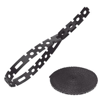 450-700 - Rollo de Amarre para Cable / Nylon de Alta Resistencia / 18 kg (40 lb) / 23 m (75.4 ft) / Bloqueo Automático / Diámetro Máx 7.3 m (23.8 ft)