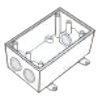RR-0473 - Caja Condulet / 3 Bocas / 3/4" (19.05 mm) / Aluminio Diecast / A Prueba de Intemperie / Volumen 275.5 cm³ / Certificación UL y CSA