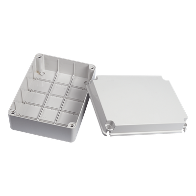 PST-1924-E - Gabinete de Plástico IP55 / 190 x 240 x 95 mm / Protección EMI y Antiestática / -40 a 120°C / Aplicaciones Solares y Telecomunicaciones