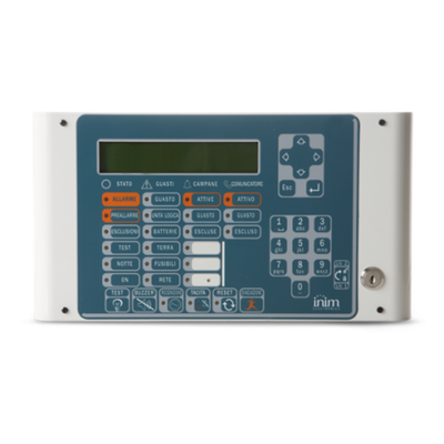 SMARTLETUSEE/LCDLITE - Panel Repetidor Remoto / Pantalla LCD / RS485 1000 m (3280.8 ft) / Compatible SmartLoop-SmartLight-SmartLine / Consumo 40 mA / Certificación EN 54