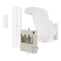 HX40-RAM-W-HKV - Detector PIR Volumétrico / Exterior 100% / 12 m (39.4 ft) a 85° / Inalámbrico / Montaje 2.5 - 3 m (8.2 - 9.8 ft) / Antimascota / Transmisor AXPRO Incluido