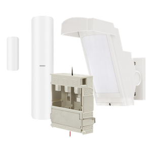 HX40-RAM-W-HKV - Detector PIR Volumétrico / Exterior 100% / 12 m (39.4 ft) a 85° / Inalámbrico / Montaje 2.5 - 3 m (8.2 - 9.8 ft) / Antimascota / Transmisor AXPRO Incluido