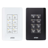 VK108US - Teclado de control / 8 botones configurables / 14 combinaciones / Ethernet 10/100 / Montaje 1GANG / 4.58x2.78x1.53 in