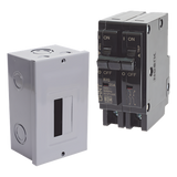 KITC2Q230S - Kit Centro de Carga para sobreponer con 1 Interruptor Térmico de 2 Polos, 30Amp 120/240Vca 10kA.