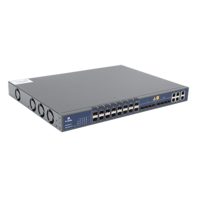 V1600-D16 - OLT EPON / 16 Puertos PON / 12 Puertos Uplink / 1,024 ONUs / 1.25 Gbps Simétrico / Rack 1U