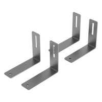 RNRBKT-SILV - Bracket para Barra LED Direccional / Montaje en Estribo / Compatible ED3760BWRW y ED3772BWRW / Vehículos Silverado