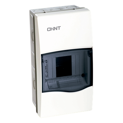 CD40E04 - Caja de Distribución Empotrable / 4 Módulos / IP40 / IK08 / Halógeno Libre / Clase II