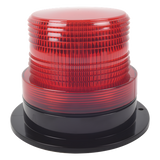 X126-R - Burbuja de Señalización LED / 8 LEDs Rojos Gen III / 340 Lúmenes / 10-110 Vcd / 4 W / Patrón de Destello Ajustable / Montaje Permanente