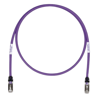 STP6X20VL - Patch Cord / Cat6A S/FTP Blindado / 26 AWG / CM/LS0H / 6.1 m (20 ft) / Violeta