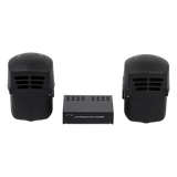 XLF-SS-100 - Sirena de Baja Frecuencia / Dual 8 ohms y 16 ohms / Amplificación 2 × 50 W / DC 12V/24V / 180-500 Hz
