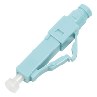 FC1-LB-LC5-9AQ - Conector de Fibra Óptica / Pre-Pulido / LC Simplex / Multimodo 50/125 OM3-OM4 / Re-Terminable / 0.20 dB Pérdida / Color Aqua