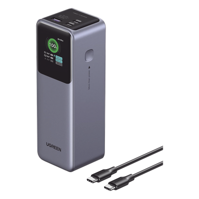 35525B - Ugreen 25000mAh 200W Fast Charging Powerbank Gris