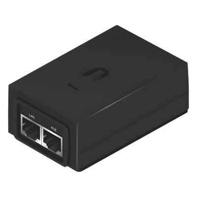 POE-48-24W-G - Adaptador PoE Ubiquiti de 48VDC, 0.5A puerto Gigabit