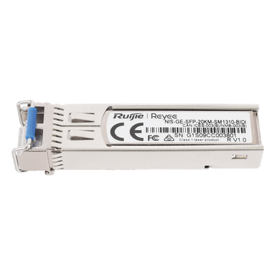 NIS-GE-SFP-20KM-SM1310-BIDI - Transceptor SFP Industrial / BIDI Monomodo / 1 Gbps / 20 km (65616.80 ft) / TX 1310 nm / RX 1550 nm / Hot Swapping / -40° a 85° C