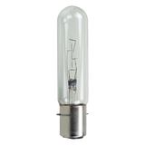 0342-024-CLR - Bombilla de preenfoque transparente de 24 Vcd de tamaño mediano