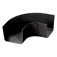 FRRA4X4BL - Accesorio para Canaleta / Ángulo Recto Horizontal 90° / 4x4 / Radio de Curvatura 50.8 mm / ABS 94V-0 / 107.2 x 233.9 mm