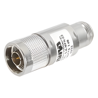 5AMFN-03 - Atenuador en Línea / 3 dB / 5 W / DC-4 GHz / N Macho-Hembra / IP67 / 2.5' (64 mm) Largo
