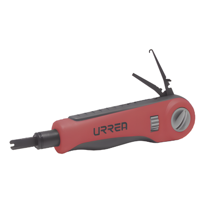 SYS-309 - Ponchadora de Impacto con Cuchillas Tipo 66, 88 y 110, incluye gancho y extractor de cable.
